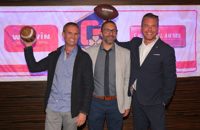 Andreas Ljungberg, Nils Gödde und Paul Vogel.