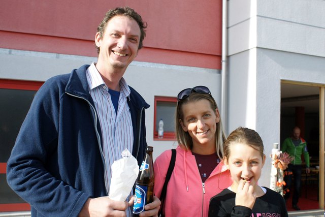 Mario, Manuela und Saskia