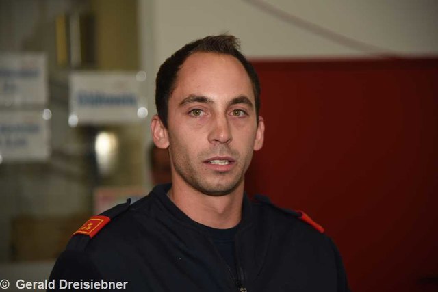 Ortsfeuerwehrkommandant HBI Christoph Puchas
