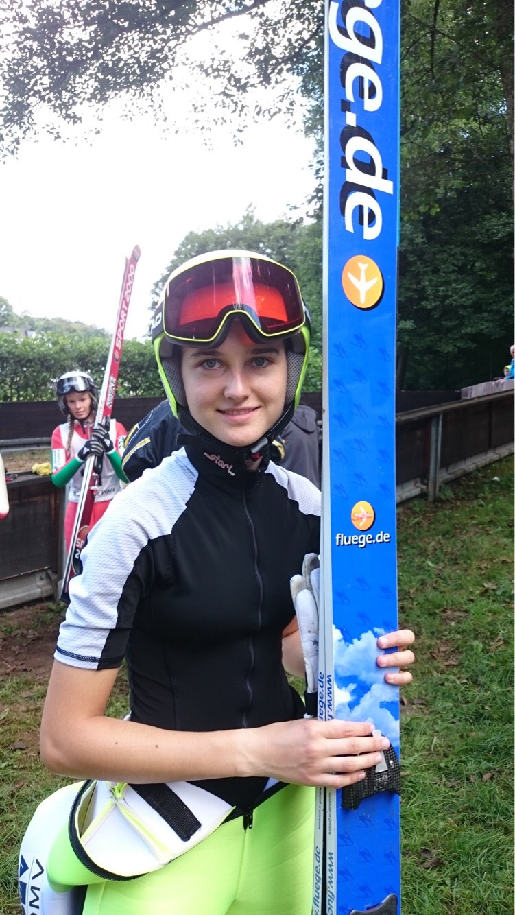 Sophie Sorschag trainiert Wochenende für Wochenende in der Villacher Alpenarena