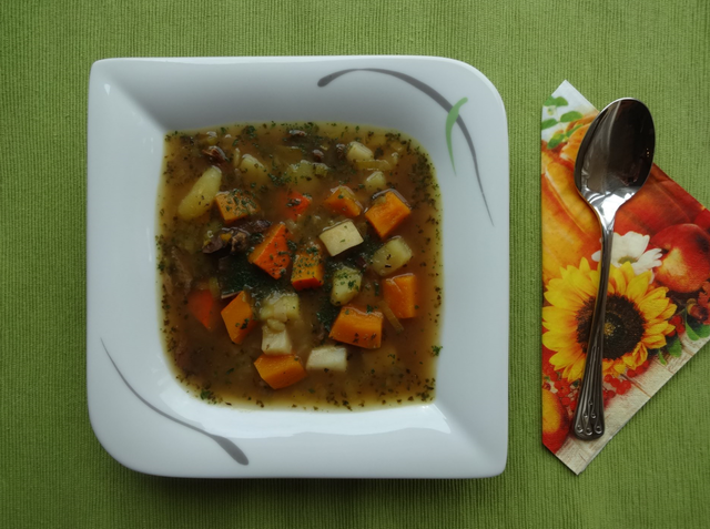 Herbstliche Kürbissuppe