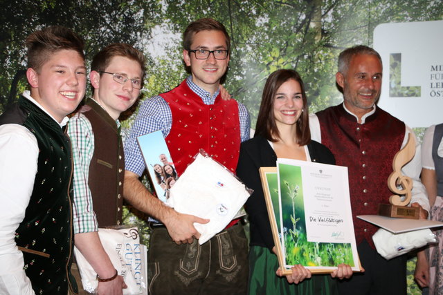 Die Vielfältigen ganz rechts Gerald Ranacher Chef der Gruppe