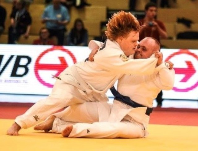 Behzad Karadzic erkämpft den ausgezeichneten 7. Platz | Foto: Judoclub Hallein/Tennengau