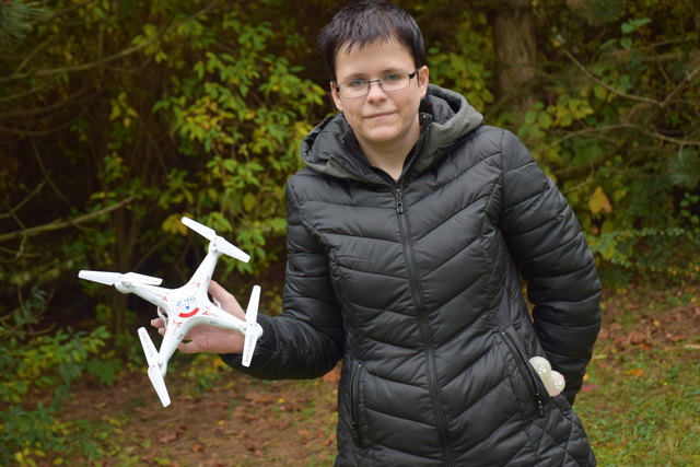 Patricia Prock nutzt ihre Drohne für Landschaftsbilder und meidet bebaute Gebiete.