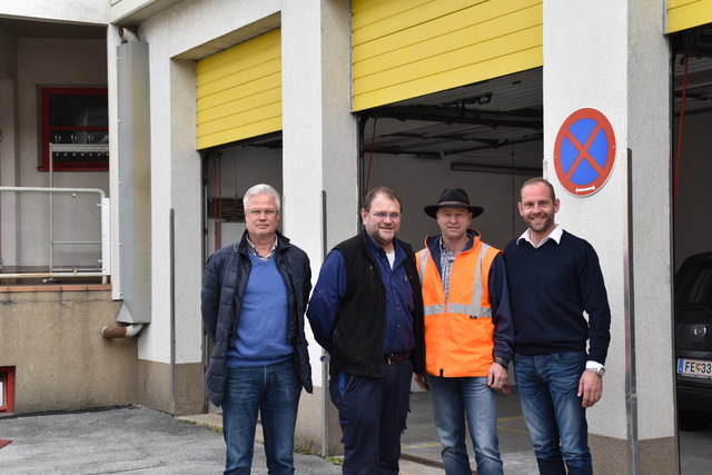 Das Gebäude neben dem FF-Stützpunkt in Feldkirchen wird zum Katastrophenlager. Feldkirchner Feuerwehren erhalten Zugang