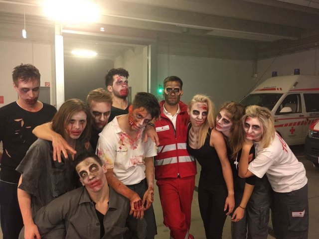 Rotes Kreuz Bruck landet mit Halloween-Video einen Mega-Hit | Foto: RK Bruck/L.