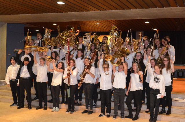Das Jugendblasorchester "Landeck Wind" holte beim Bundeswettbewerb in Linz den hervorragenden 2. Platz. | Foto: Pöll