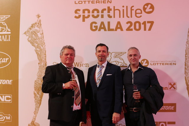 Die Mannersdorfer Firma Schuch genoss den Galaabend.