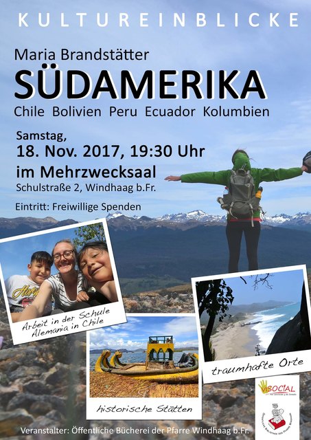 Das Plakat zur Veranstaltung