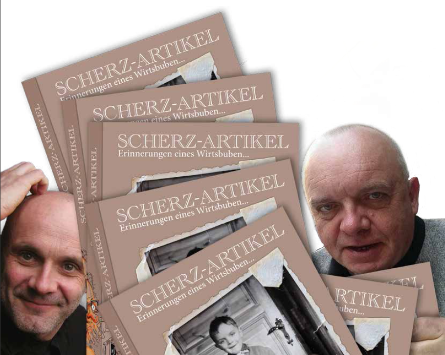 Sepp Schartmüller (r.) schrieb, Rupert Hörbst (l.) zeichnete.