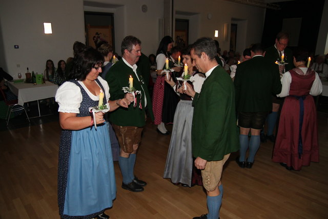 Der Fackeltanz überzeugte mit kreativen Figuren