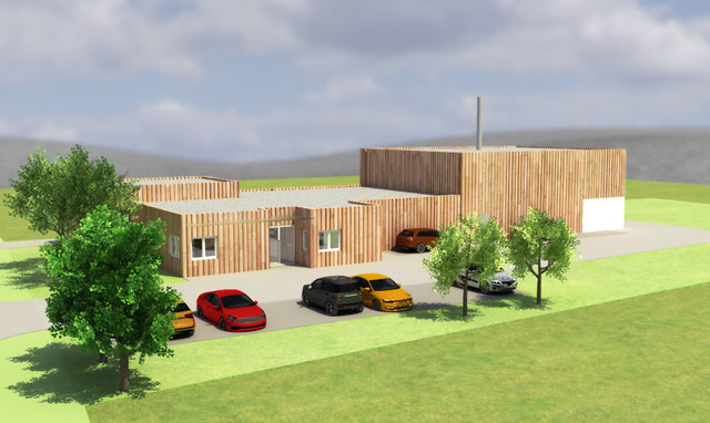 Ab Jänner 2018 soll das Krematorium in Nestelbach bei Graz einsatzbereit sein. Die Bauarbeiten befinden sich in der Endphase. | Foto: Alpha