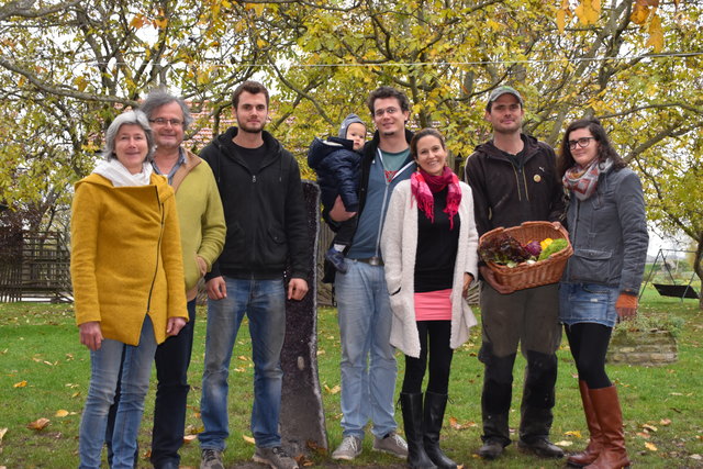 Familiy-Business: Drei Generationen Zoubek leben die Bio-Landwirtschaft in Glinzendorf.
