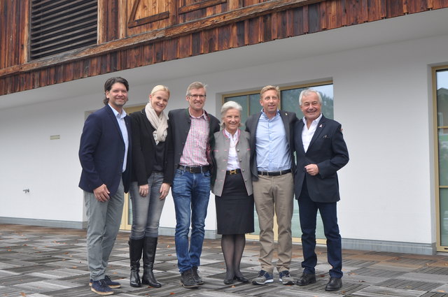 Gemeinsam: Manfred Hofer, Katrin Schlechter, August Bachler, Signe Reisch, Alexander Höfinger, Josef Burger.