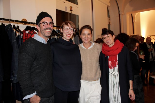 Die Initiatoren: Matthias Felsner, Miriam Kathrein, Elisabeth Noever-Ginthör und Elli Schindler (v.l.n.r.).