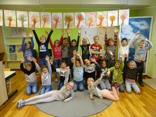 Die Volksschüler freuten sich über den Erfolg