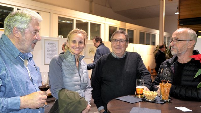 Gerhart Weihs, Astrid Langer, Gernold Sternig und Heinz Ortner