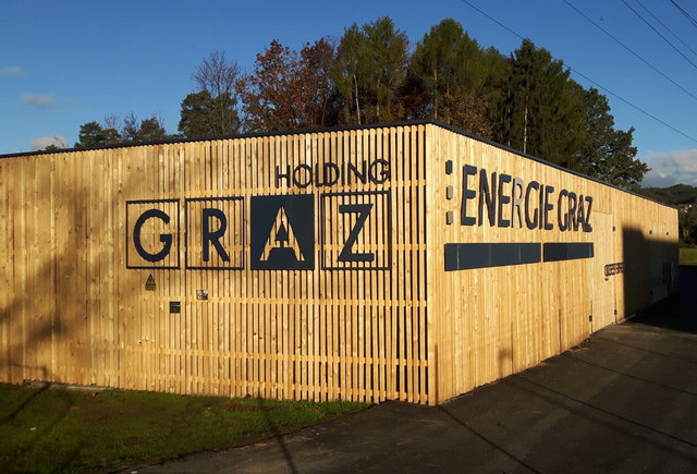 So sieht das neue Pump- und Regelgebäude im Bereich des Wasserwerks der Holding Graz aus. | Foto: KK