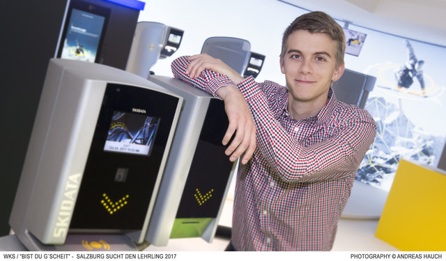 Bernhard Buchstätter (Elektroniker bei Skidata in Grödig)