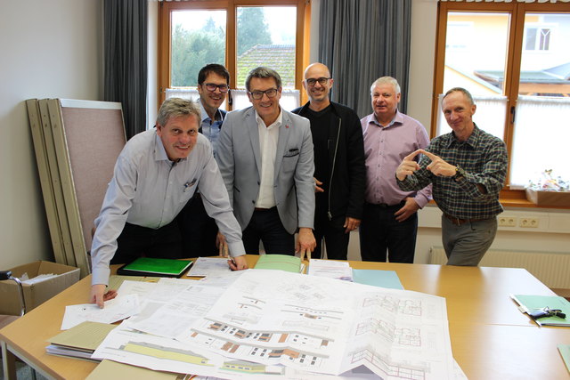 Die Bauvorbereitungen für die neue Wohnanlage in Rotenturm sind in den letzten Zügen. | Foto: OSG