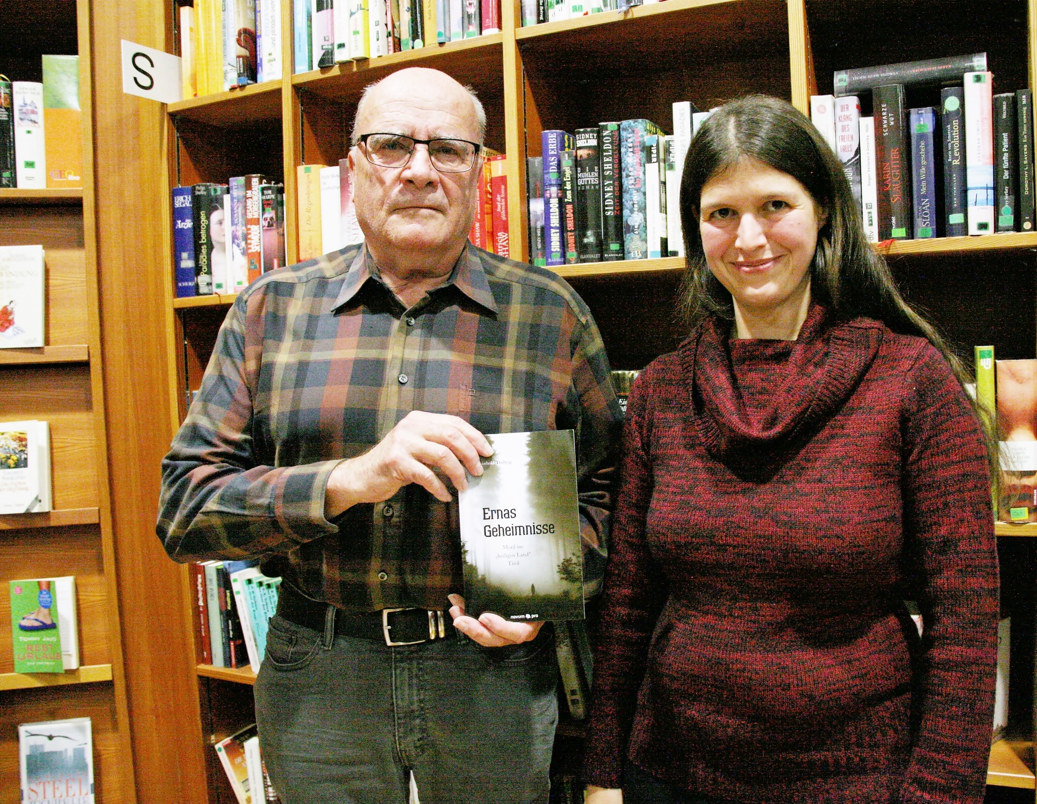 Krimispannung hautnah Autor Reinhold Dullnig präsentierte