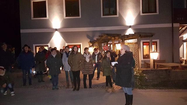 Das Laternenfest in Graden war sehr stimmungsvoll. | Foto: Ortner
