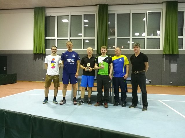Die siegreichen Tischtennisspieler auf einen Blick. | Foto: KK