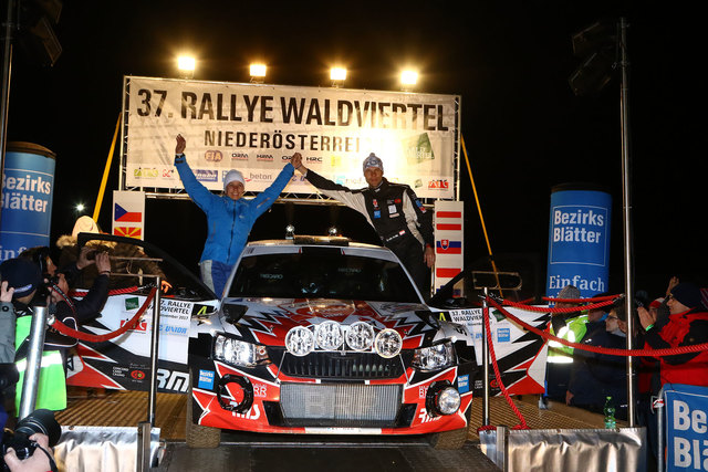 Tolle Stimmung und ein sensationelles Ergebnis! Christian Schuberth-Mrlik kann mit seiner Leistung bei der Rallye Waldviertel 2017 zufrieden sein