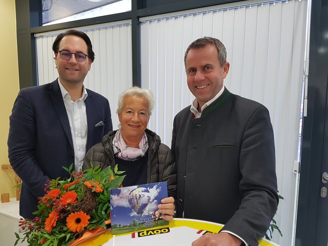 Martin Hillinger, Johanna Tasler-Richter und Rudolf Raffelsberger. | Foto: ÖVP Gmunden