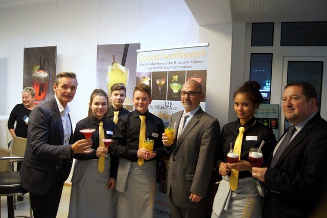 "Come shake and win" in der Tourismusschule Oberwart