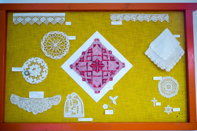 geklöppelte Spitzen | Foto: Arnold Burghardt