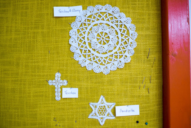 geklöppelte Spitzen | Foto: Arnold Burghardt