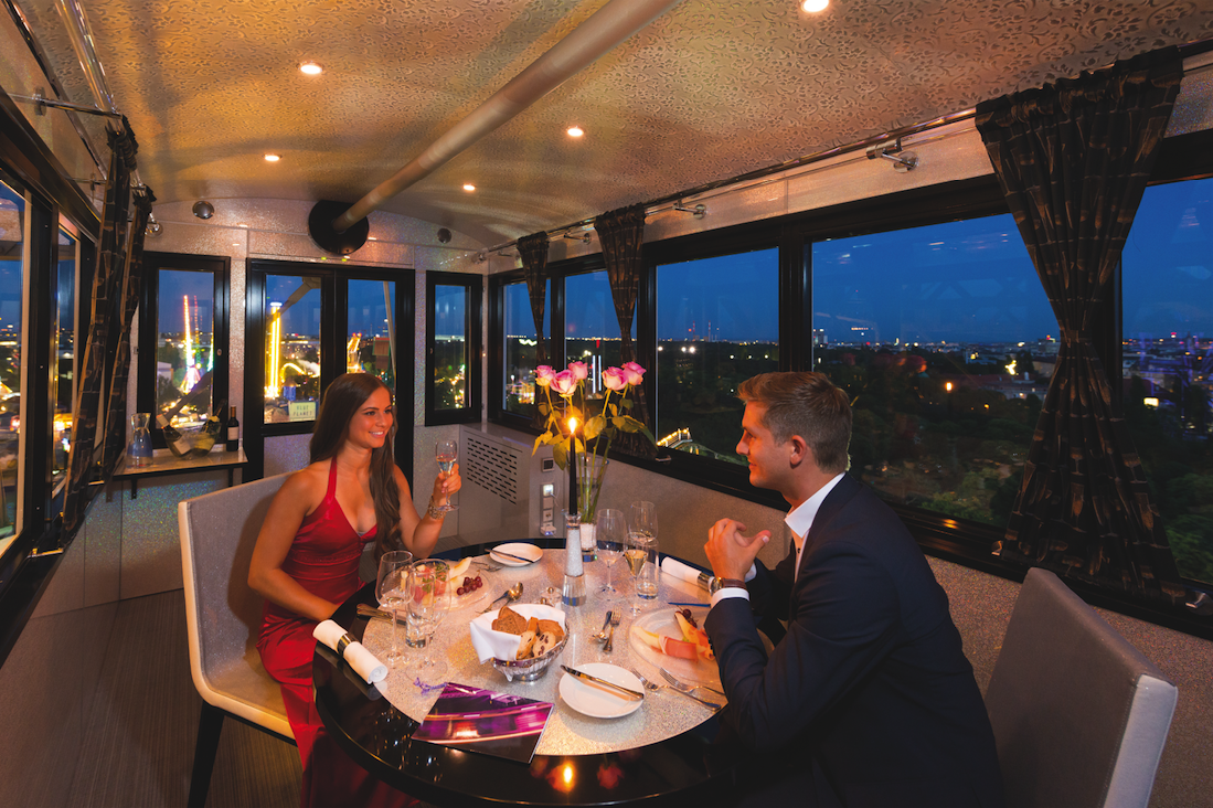 Candle Light Dinner im Wiener Riesenrad