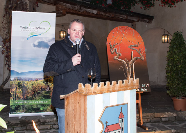 Domäne Wachau-Kellermeister Heinz Frischengruber: "In Qualität und Quantität ausgewogener Weinjahrgang."