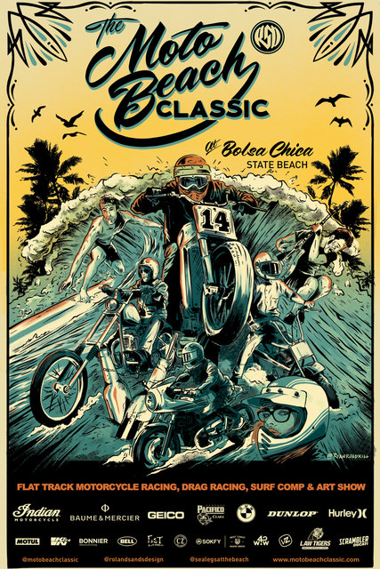 Das Moto Beach Classic Event verbindet die Faszination von Zweirädern mit lockerer Strand-Atmosphäre. | Foto: © Moto Beach Classic / TRD Blog