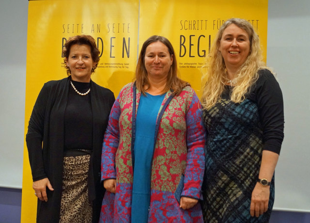 V.l.: Ursula Lackner, Sabine Cafuta, Catherine Walter-Laager. | Foto: beteiligung.st