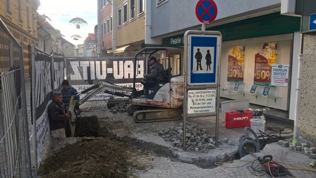 Die Poller in der Spitalgasse und am Unteren Platz (Foto) sind eine Sicherheits- und Verkehrsmaßnahme | Foto: Stadt St. Veit