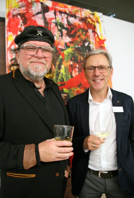 Musiker, Produzent Frizzey Greif und Stefan Schranz - Marketing medalp