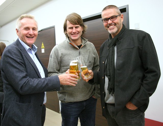 Werner Senn - Leiter der Flugpolizei, Flugretter Alexander Wiesenegg, Heinrich Rangger - DHI Innsbruck