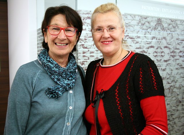 Brigitte Flür und Dina Krilic