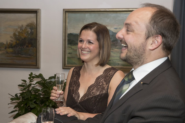 Leoben, Oesterreich,18.11.2017,Chronik. Bild zeigt ein Feature von der Straussgala 2017. 