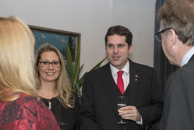 Leoben, Oesterreich,18.11.2017,Chronik. Bild zeigt ein Feature von der Straussgala 2017. 