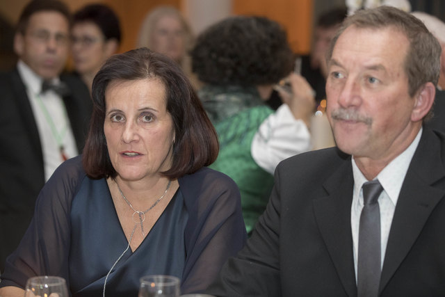 Leoben, Oesterreich,18.11.2017,Chronik. Bild zeigt ein Feature von der Straussgala 2017. 