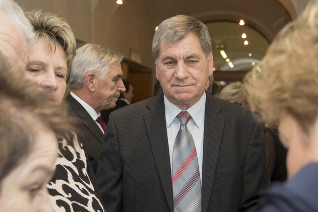 Leoben, Oesterreich,18.11.2017,Chronik. Bild zeigt ein Feature von der Straussgala 2017. 