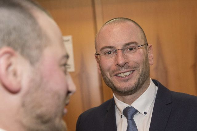 Leoben, Oesterreich,18.11.2017,Chronik. Bild zeigt ein Feature von der Straussgala 2017. 