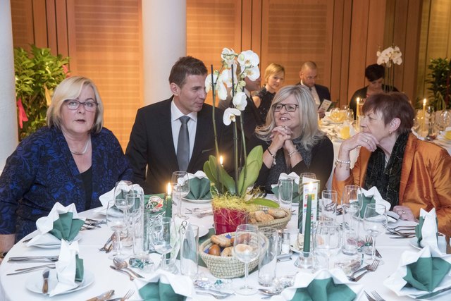 Leoben, Oesterreich,18.11.2017,Chronik. Bild zeigt ein Feature von der Straussgala 2017. 