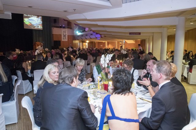 Leoben, Oesterreich,18.11.2017,Chronik. Bild zeigt ein Feature von der Straussgala 2017. 