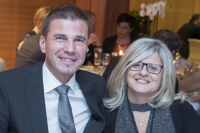 Leoben, Oesterreich,18.11.2017,Chronik. Bild zeigt ein Feature von der Straussgala 2017. 