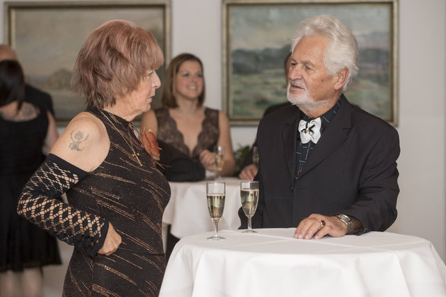 Leoben, Oesterreich,18.11.2017,Chronik. Bild zeigt ein Feature von der Straussgala 2017. 