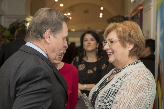 Leoben, Oesterreich,18.11.2017,Chronik. Bild zeigt ein Feature von der Straussgala 2017. 